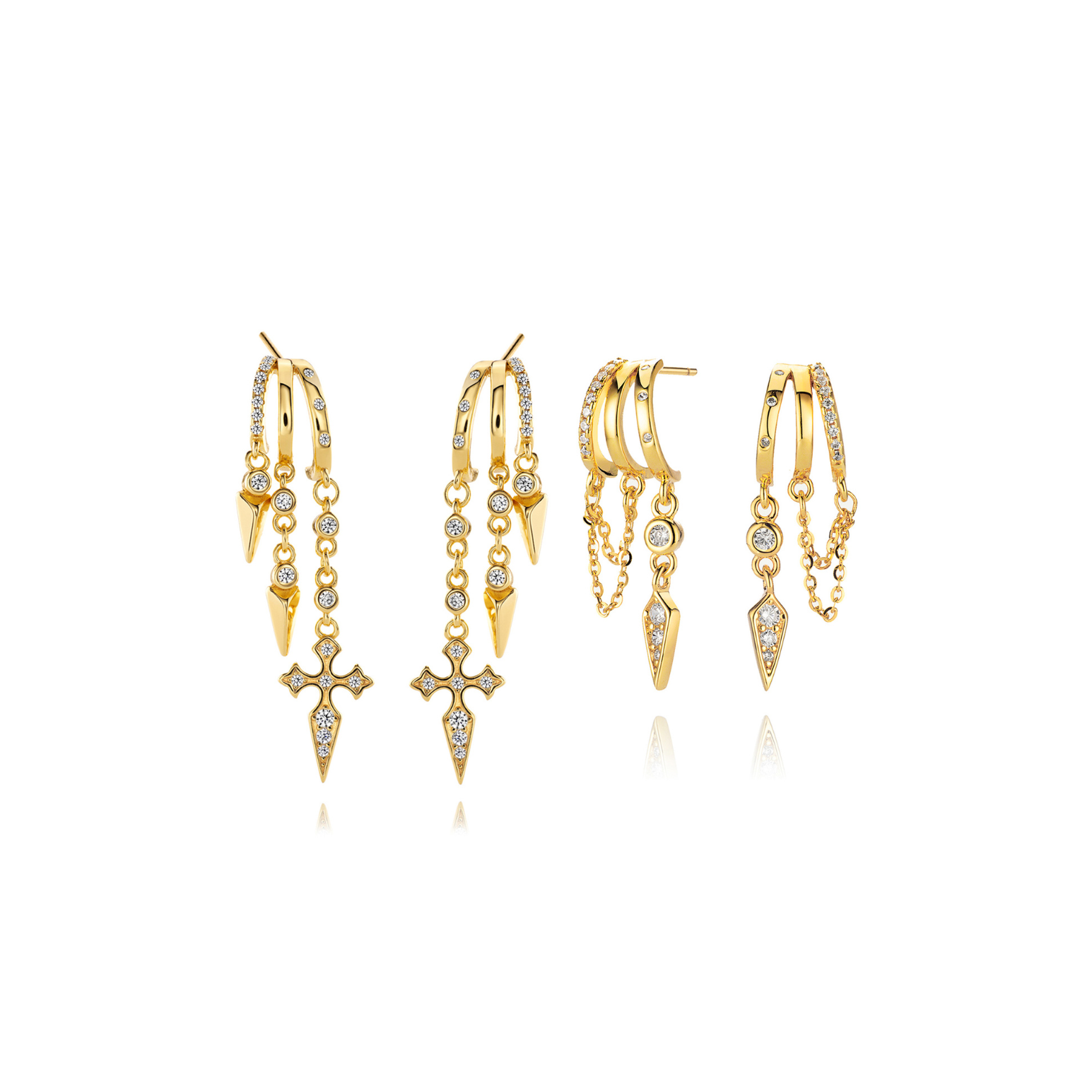 Naxos Earring Stack