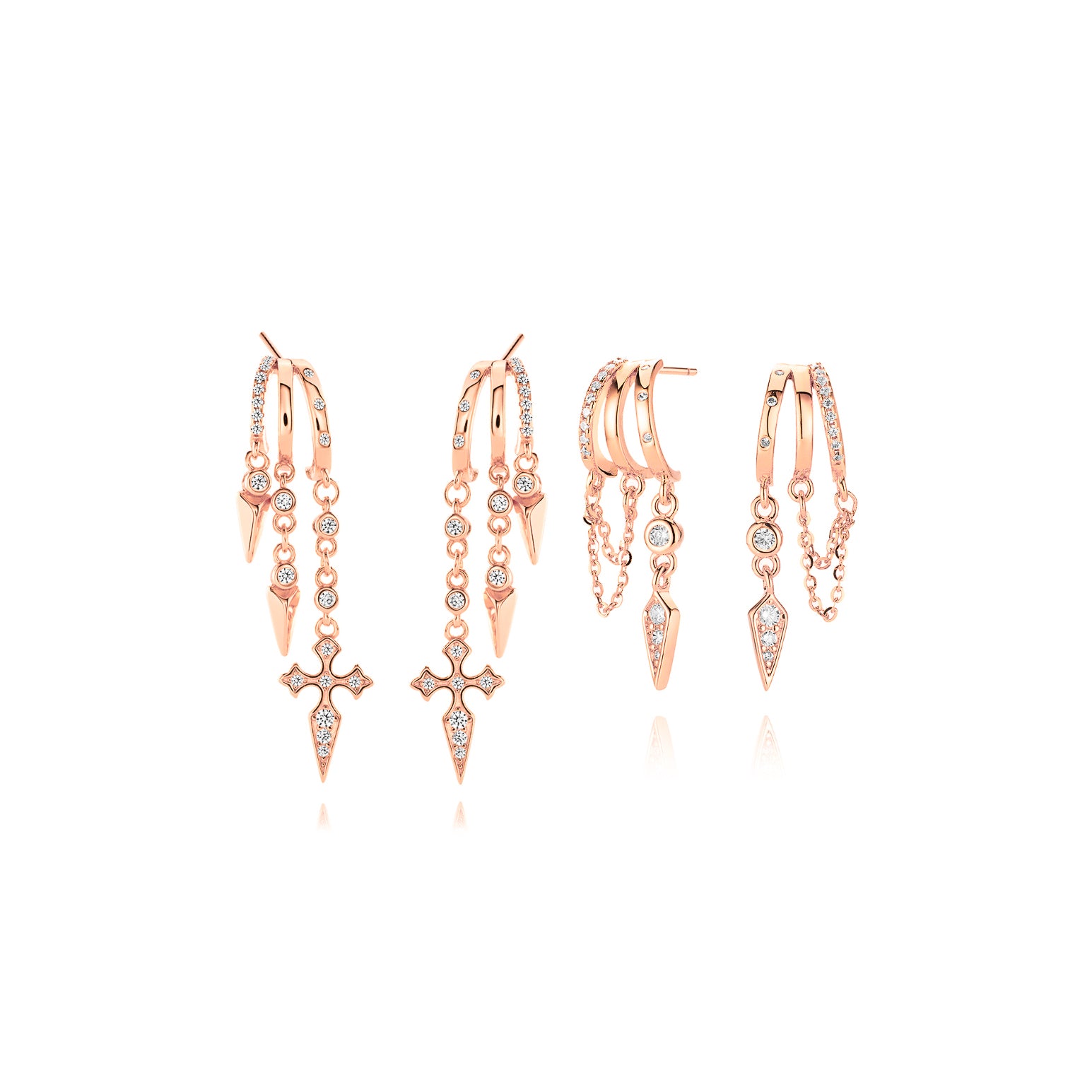 Naxos Earring Stack