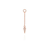 Palma Chain Charm Earring