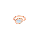 Moonstone Pear June Birthstone Ring