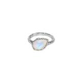 Pear Shape Molten Ring Moonstone