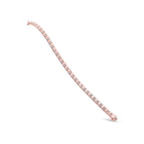 Bermuda Triangle Diamond Tennis Bracelet - Solid Gold