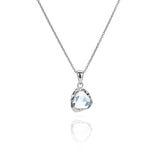 Sahara Blue Topaz Necklace