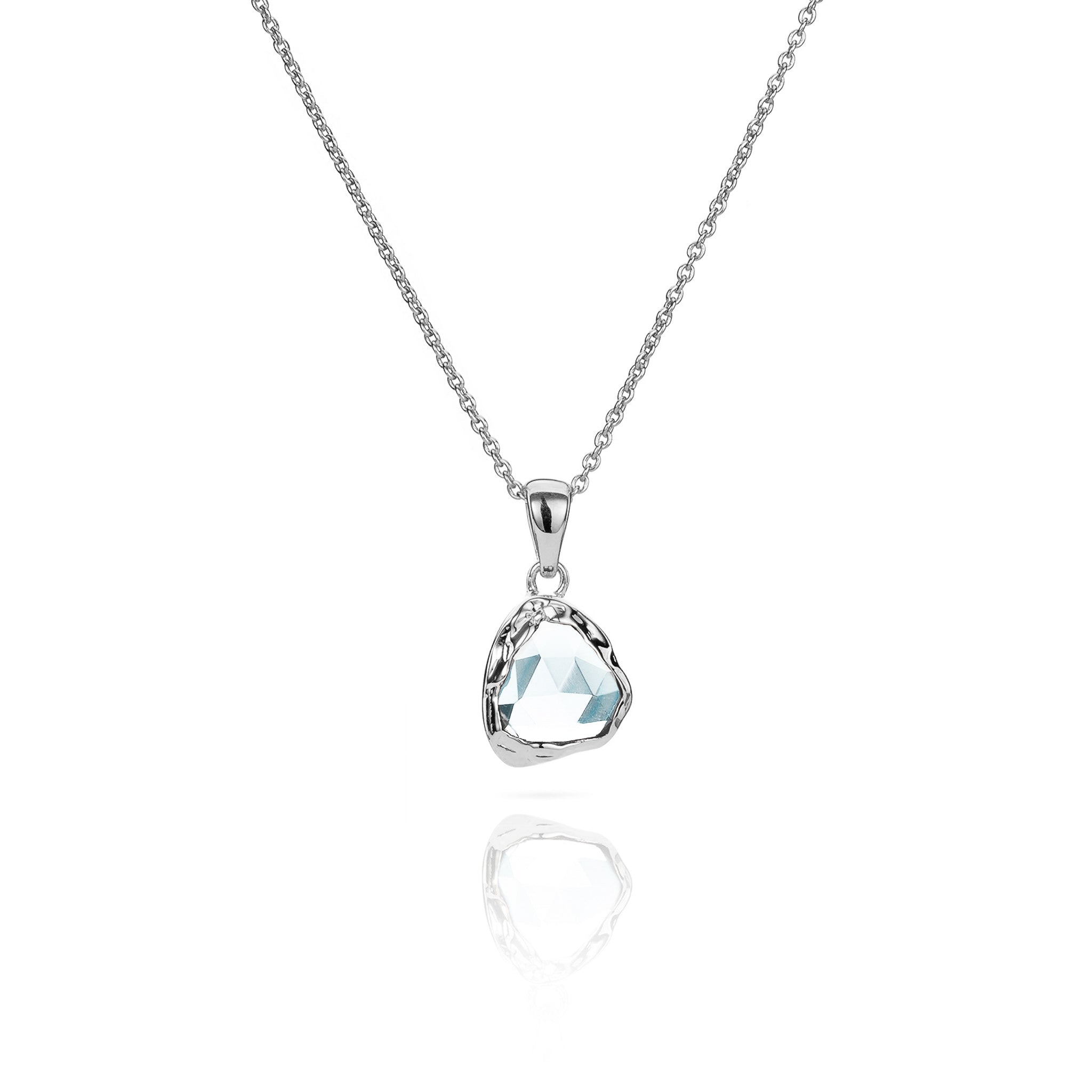 Sahara Blue Topaz Necklace