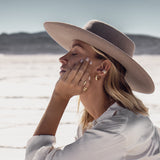Goddess Selena Ring - Gold - Aaria London