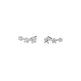 Pair of Santiago Silver Studs