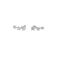 Pair of Santiago Silver Studs