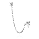 Santori Double Stud & Chain