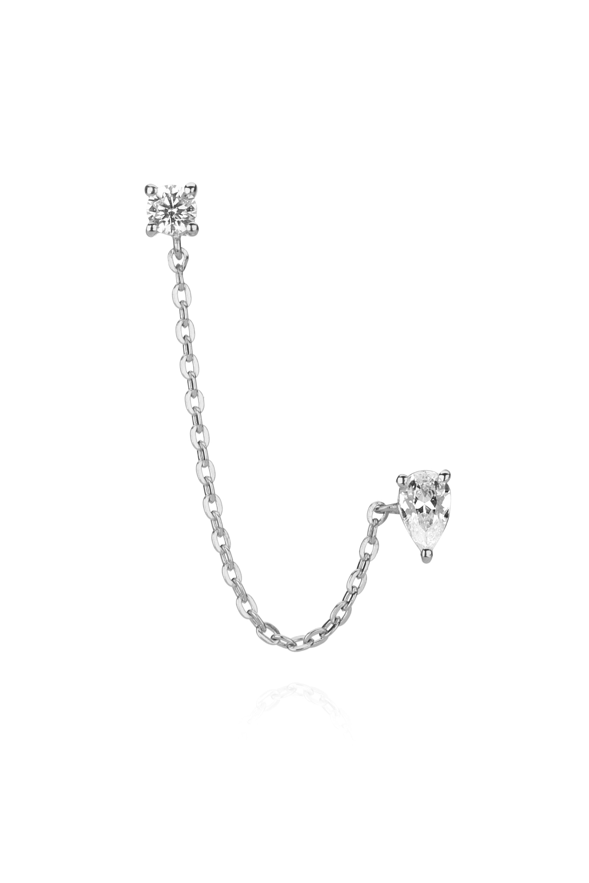 Santori Double Stud & Chain