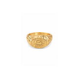 Scorpio Signet Ring