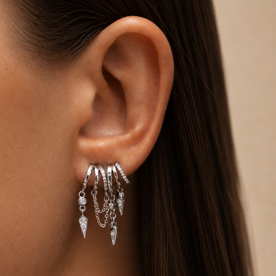 The Minimalist Earring Stack
