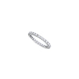 Domino Diamond Full Eternity Slim Band Ring- Solid Gold