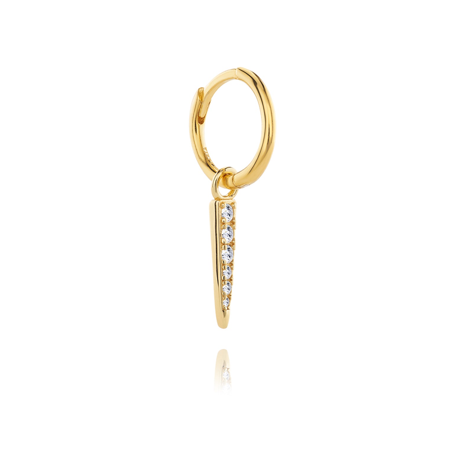 Spike Earring - Gold - Aaria London