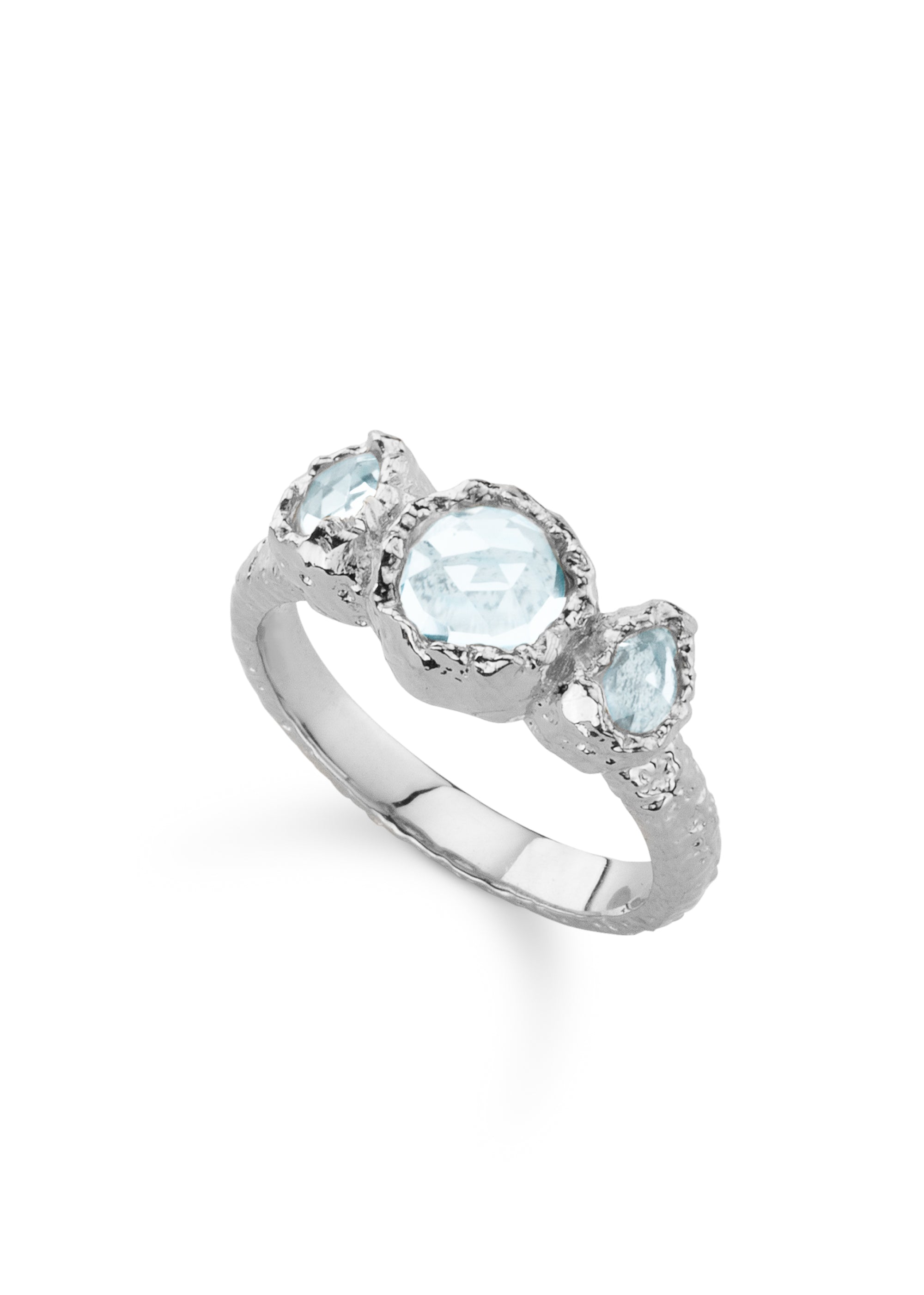 Terra Blue Topaz Ring