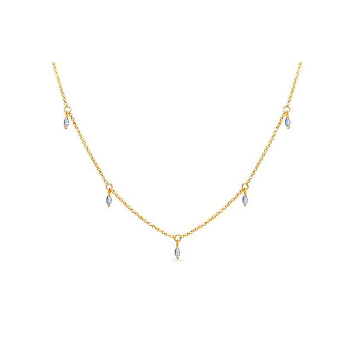 Tilcara Drops Necklace Solid