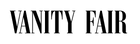 Vanity Fair magazine logo in black text on a gray background, symbolizing luxury, culture, and celebrity news.