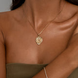 Clio Lion Coin Pendant