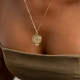 Clio Lion Coin Pendant