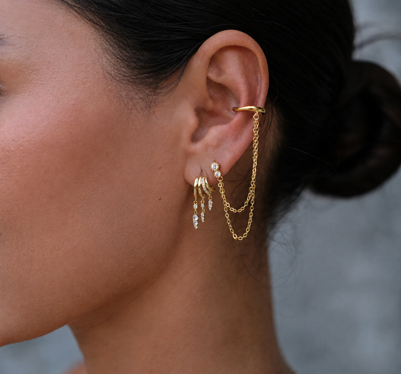 The Daily Earring Stack