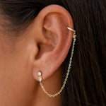 Kaia Mini Cuff - Gold - Aaria London