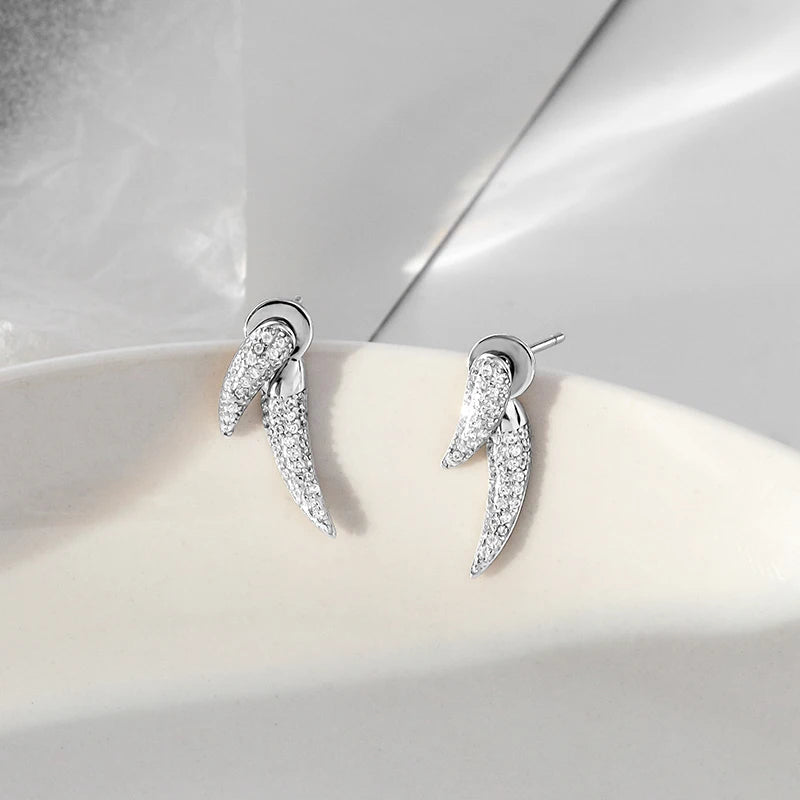 Kali Earrings - Silver - Aaria London