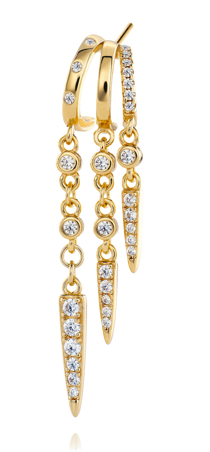 Rio Earrings Gold