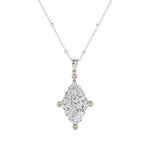 Goddess Selena Necklace - Silver - Aaria London
