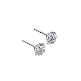 Solo Studs - Silver 4mm