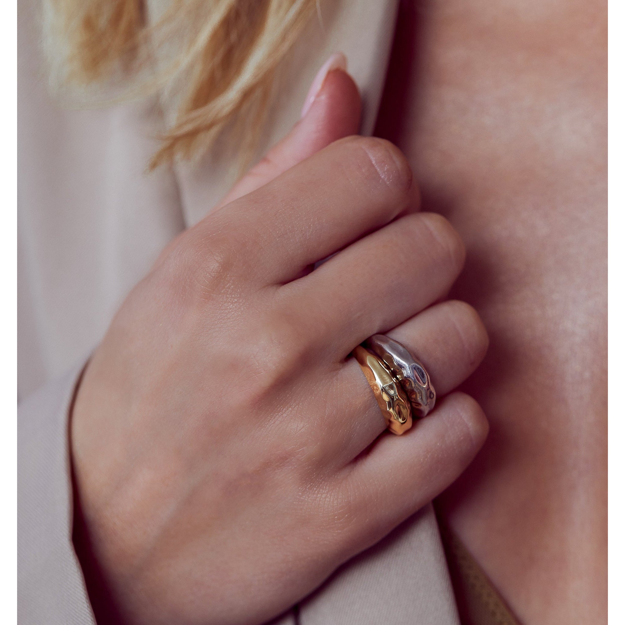 Chateau Dome Ring - Silver - Aaria London