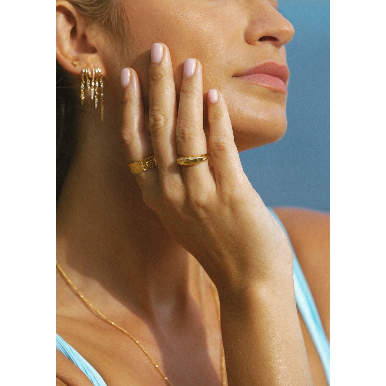 Chateau Dome Ring - Gold - Aaria London