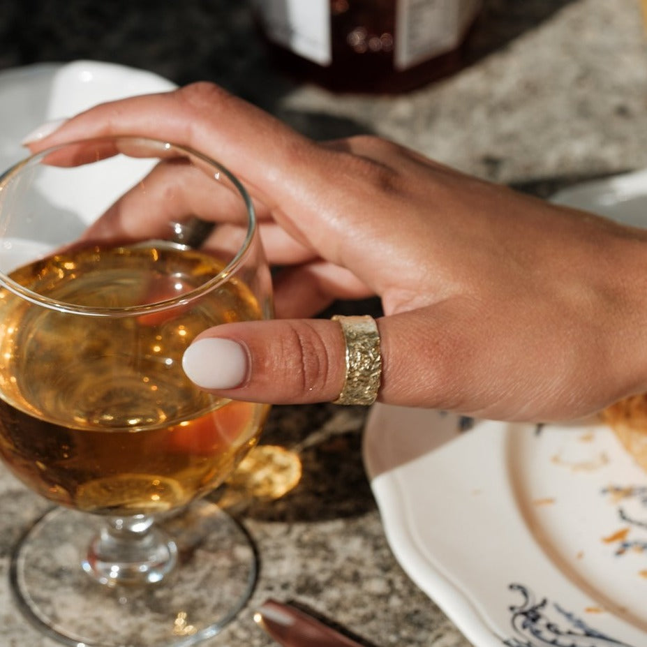 Athena Ring - Solid Gold - Aaria London