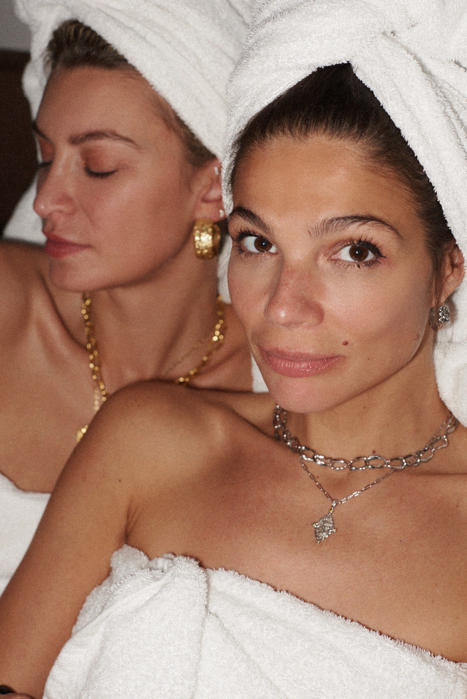 Goddess Selena Necklace - Silver - Aaria London