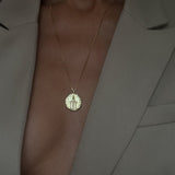Artemis Goddess Necklace - Silver - Aaria London