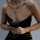 Chateau Dome Ring - Gold - Aaria London