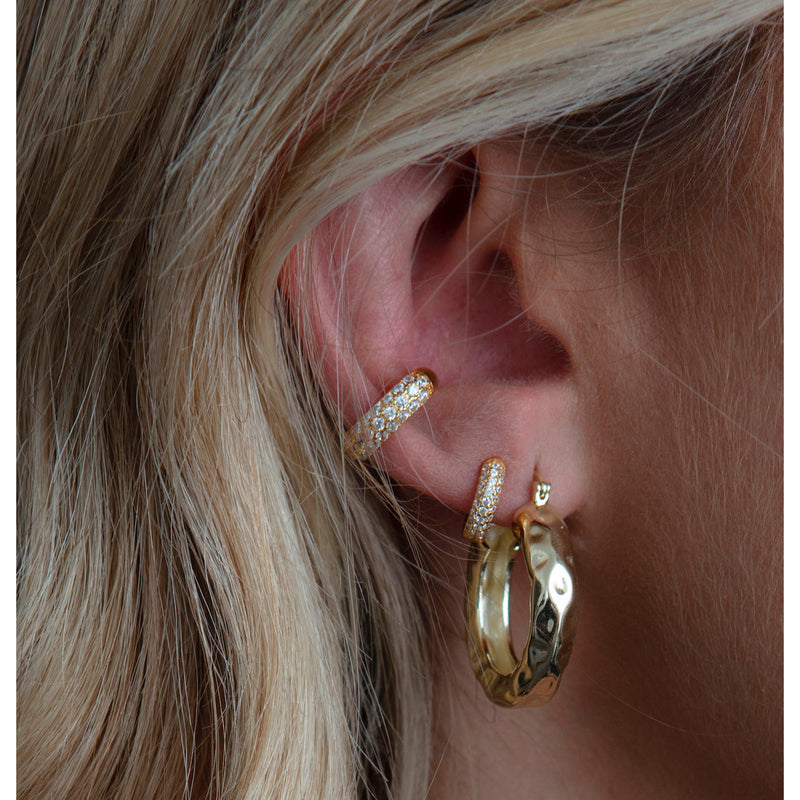 CAPRI EARRINGS - GOLD main image 1