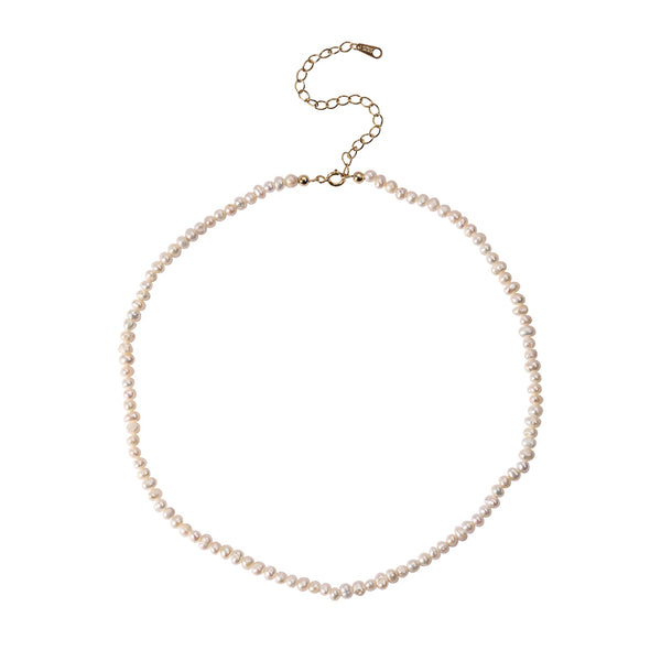 Mini on sale pearl necklace